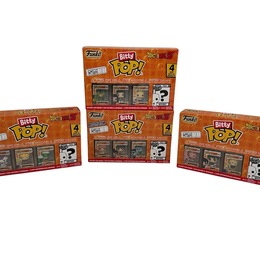 Funko Bitty Pop! DragonBall Z 4 piece Set